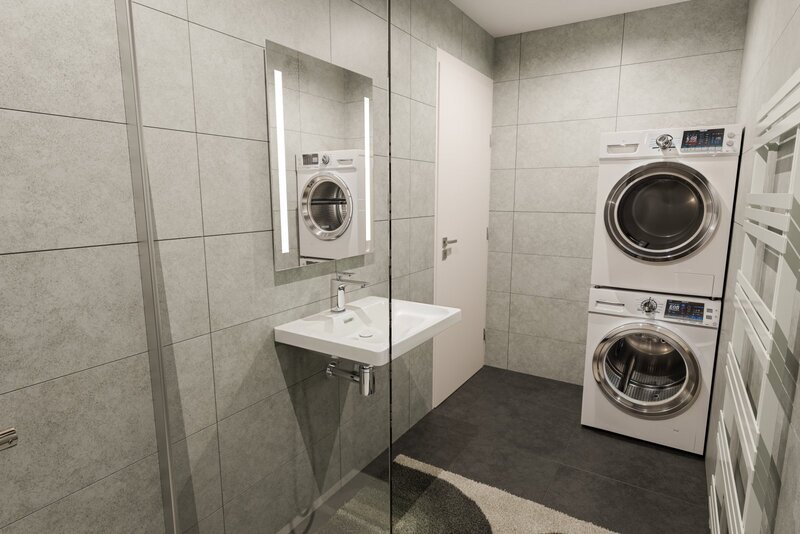 BYT 1.04 - dispozice 2+kk + šatna, 76 m2, balkon směrem ke Stromovce